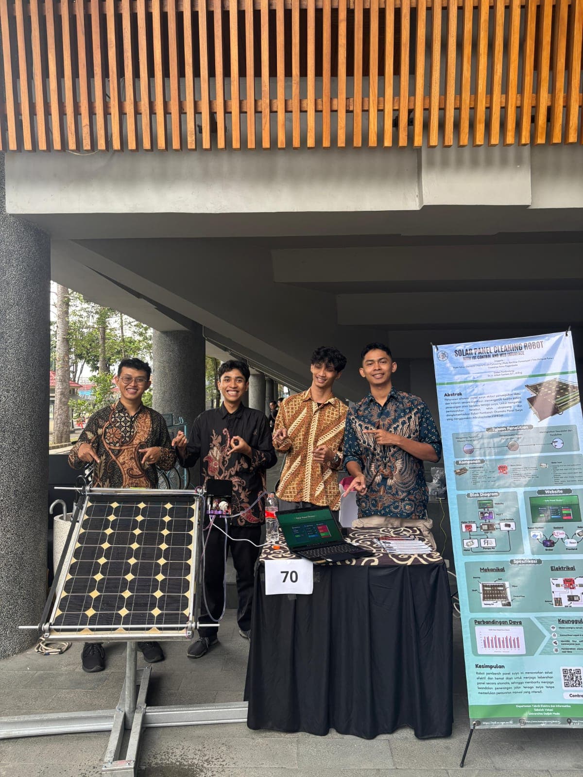 Solar Panel Robot Cleaner